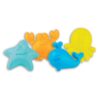 Androni Tvořítka na písek 4 kusy – veselý mořský svět