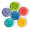 Puzzle, senzorické tvary – smajlíci, 6ks