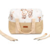 Taška ke kočárku, ekokůže, Králičci, béžová